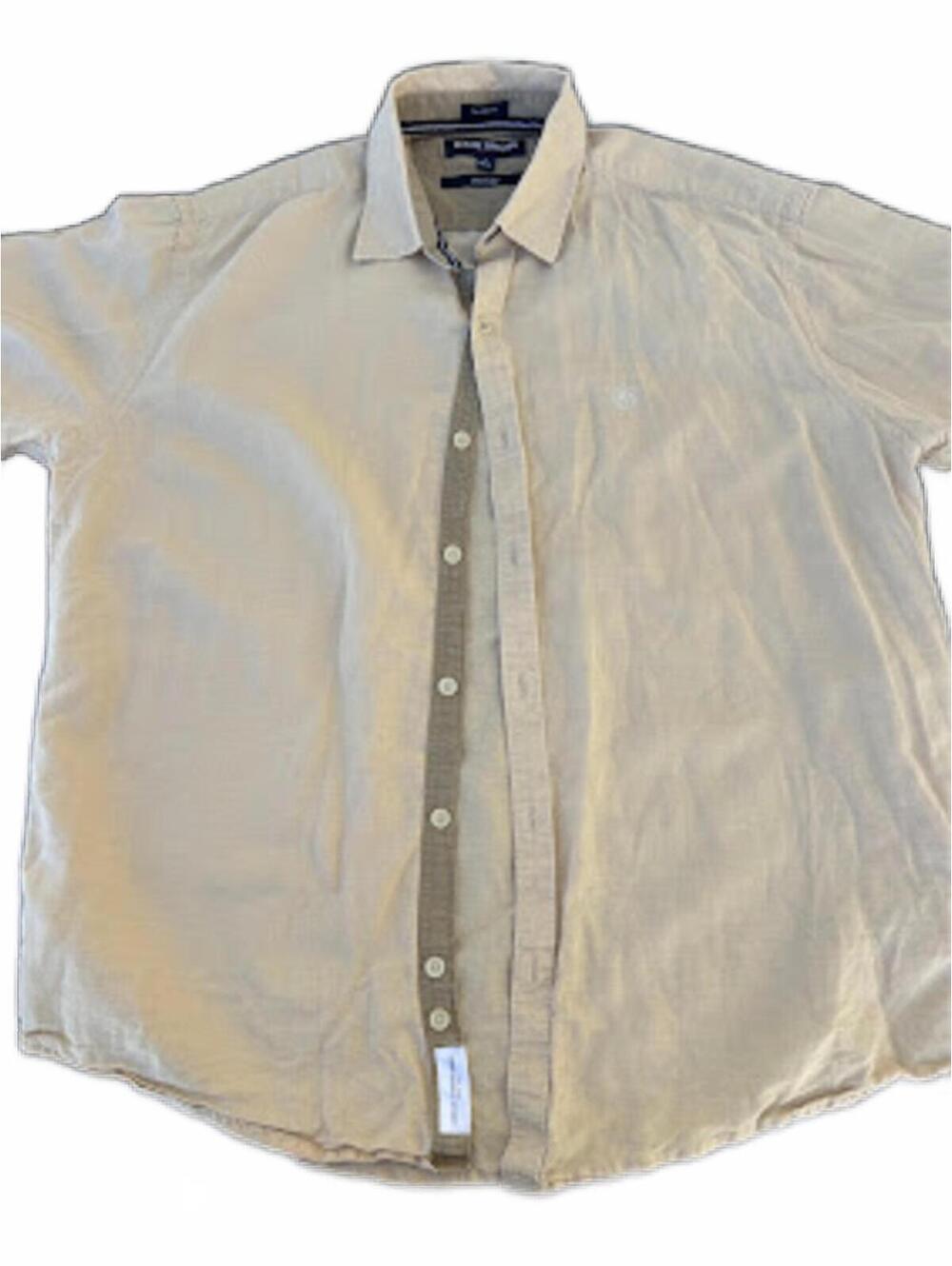 Octave Division Linen Cotton Shirt Large